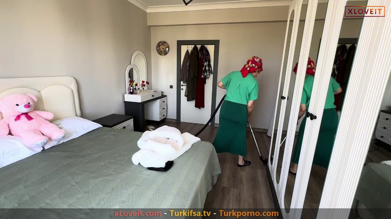 Fatmayla Her telden ifşa Lavaboyu temizledi